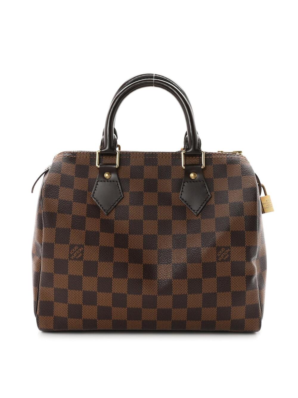 Louis Vuitton Damier Ebene Speedy 25 #341798L13B